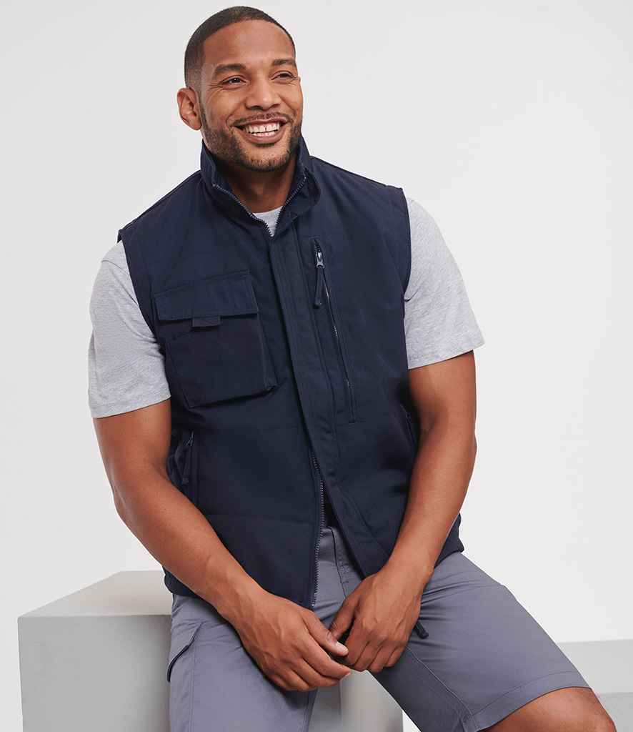 Russell Athletic Gilet - French Navy
