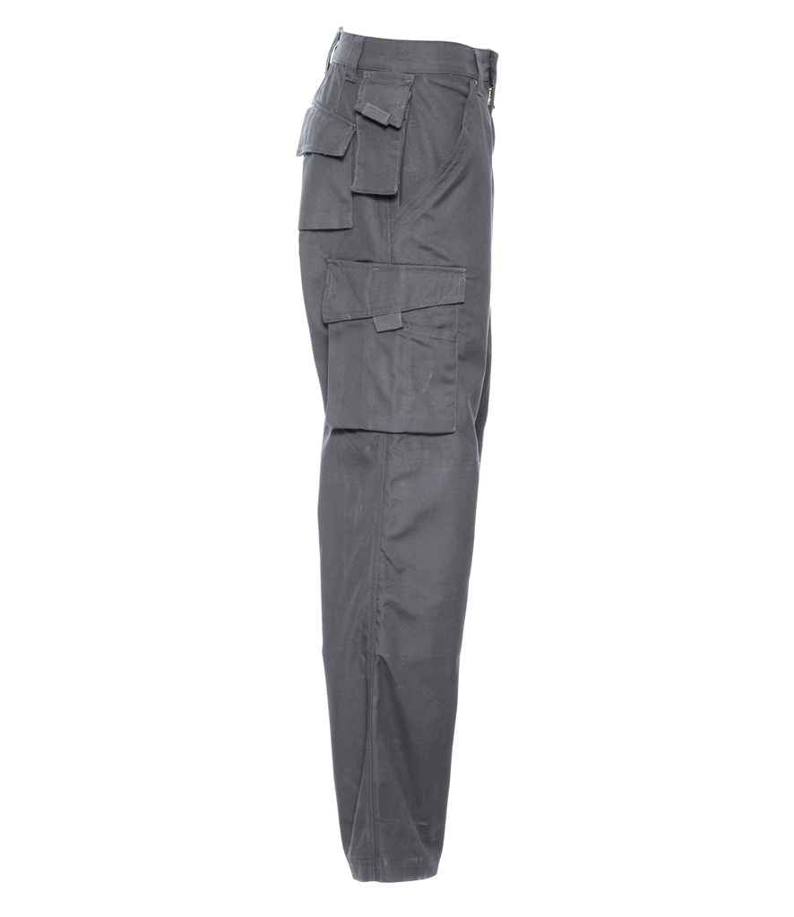 Russell Athletic Heavy Duty Work Trousers - Convoy Grey