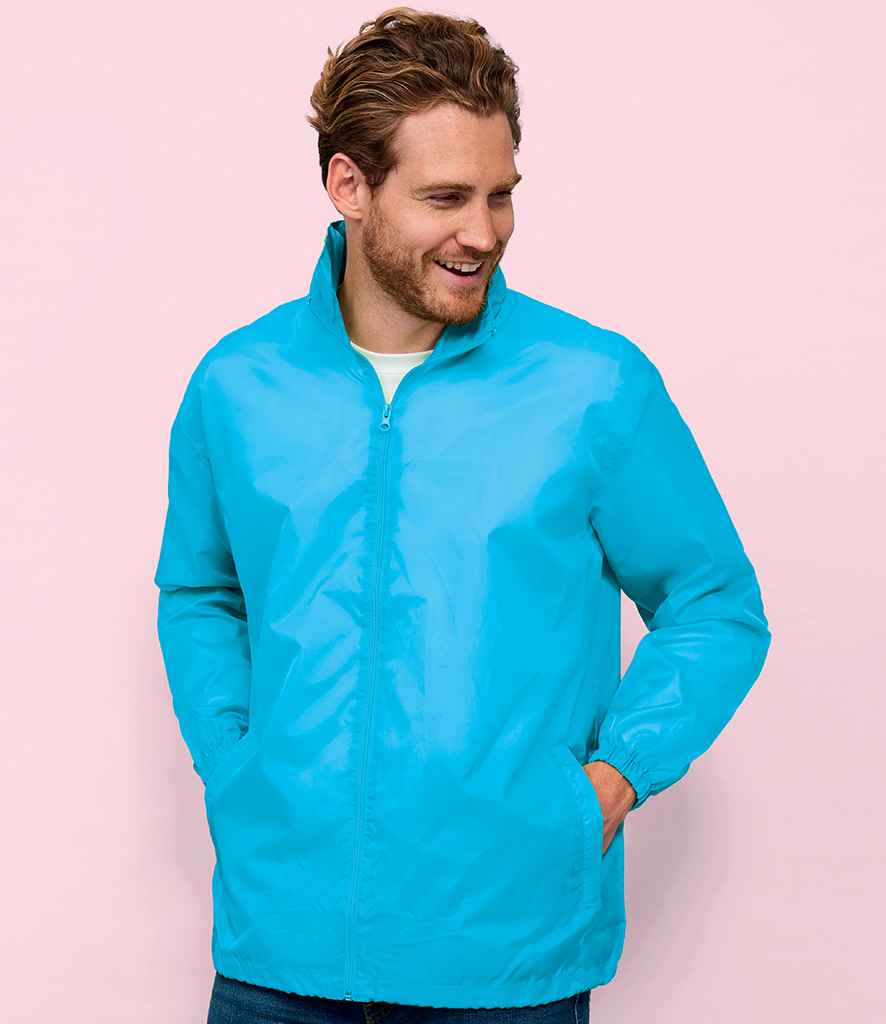 SOL'S Unisex Shift Windbreaker Jacket - Aqua