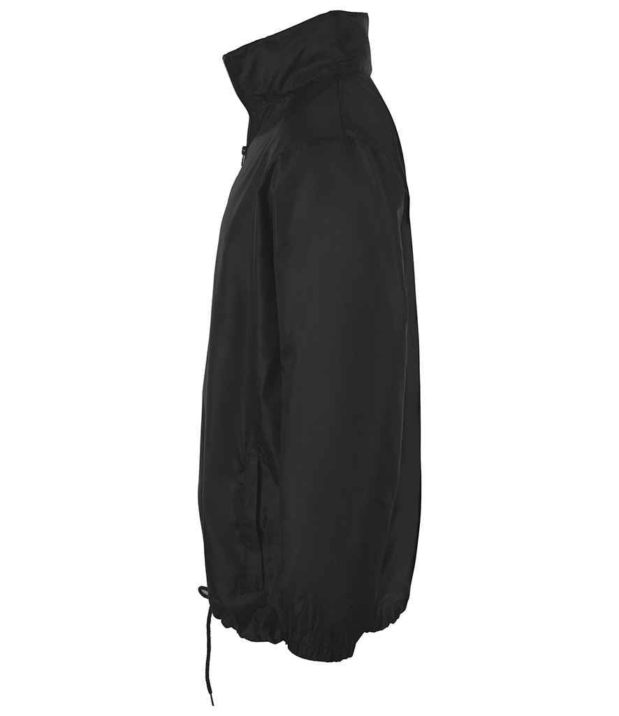 SOL'S Unisex Shift Windbreaker Jacket - Black