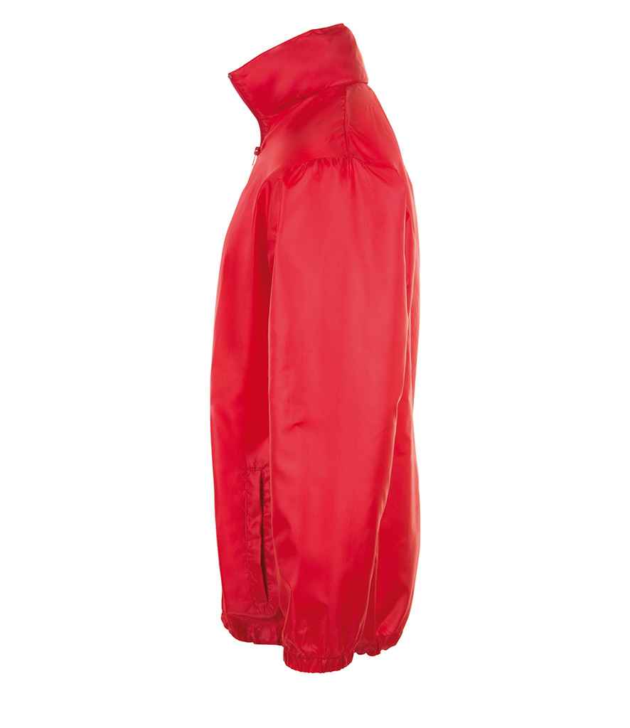 SOL'S Unisex Shift Windbreaker Jacket - Red