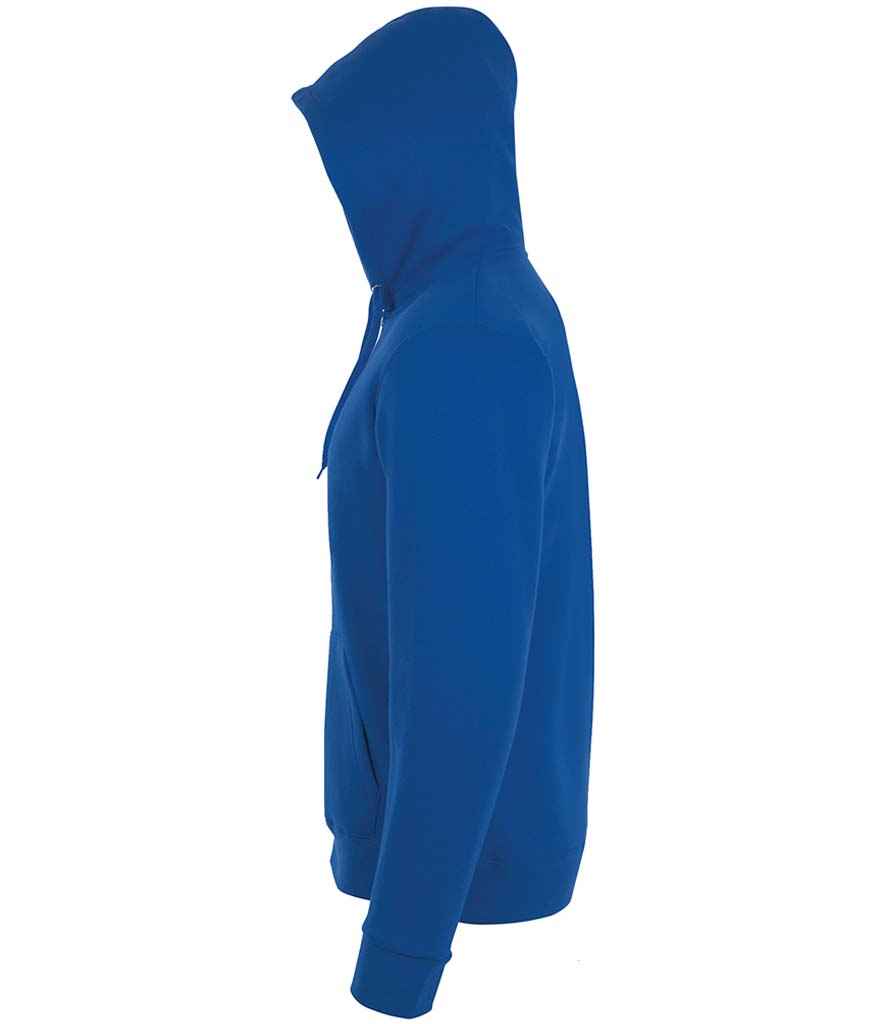 SOL'S Stone Zip Hooded Sweatshirt - Royal Blue