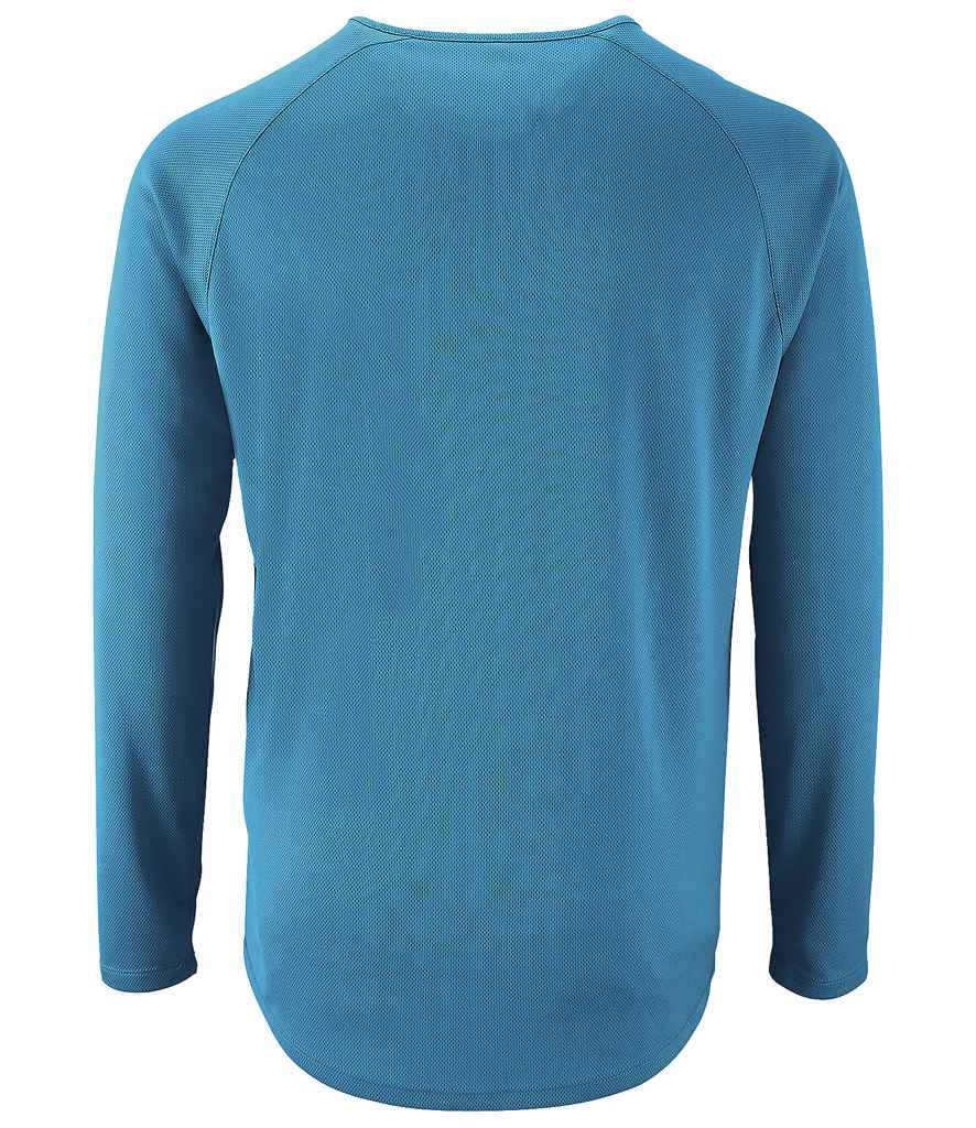 SOL'S Sporty Long Sleeve Performance T-Shirt - Aqua