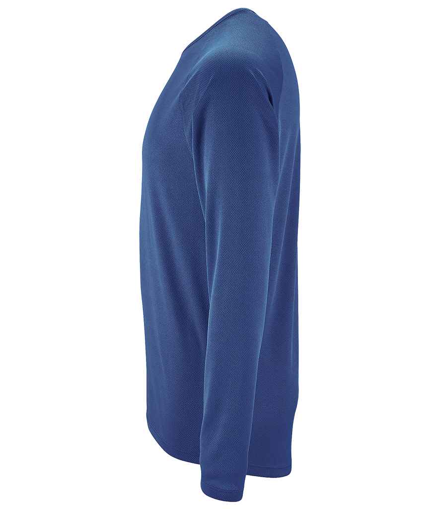 SOL'S Sporty Long Sleeve Performance T-Shirt - Royal Blue