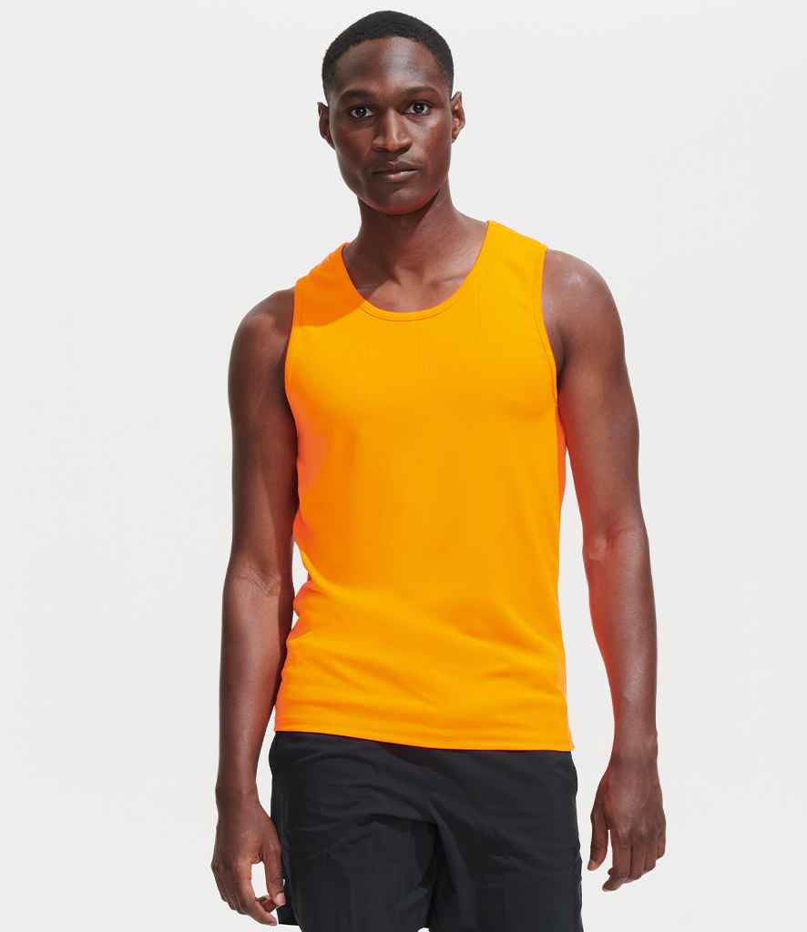 SOL'S Sporty Performance Tank Top - Neon Yellow