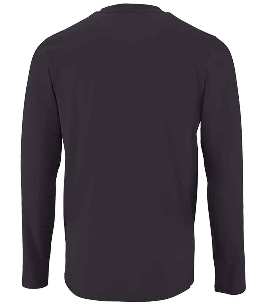 SOL'S Imperial Long Sleeve T-Shirt - Mouse Grey
