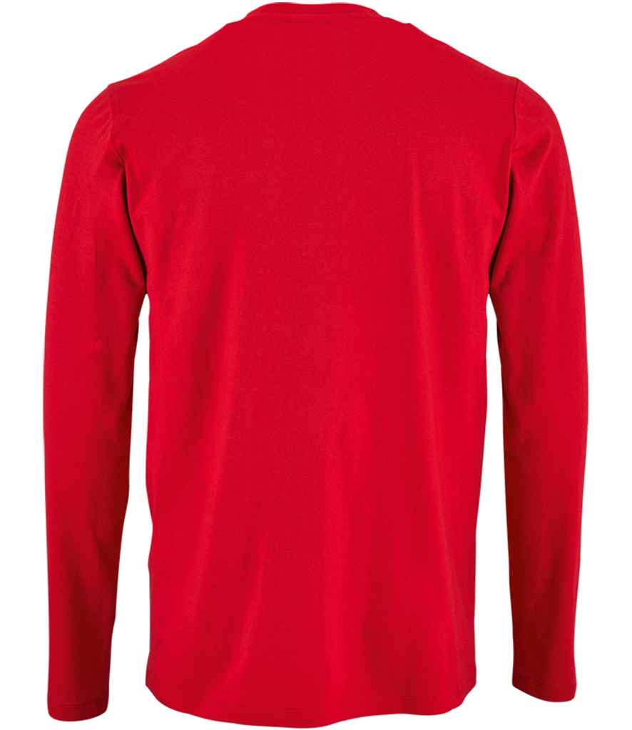 SOL'S Imperial Long Sleeve T-Shirt - Red