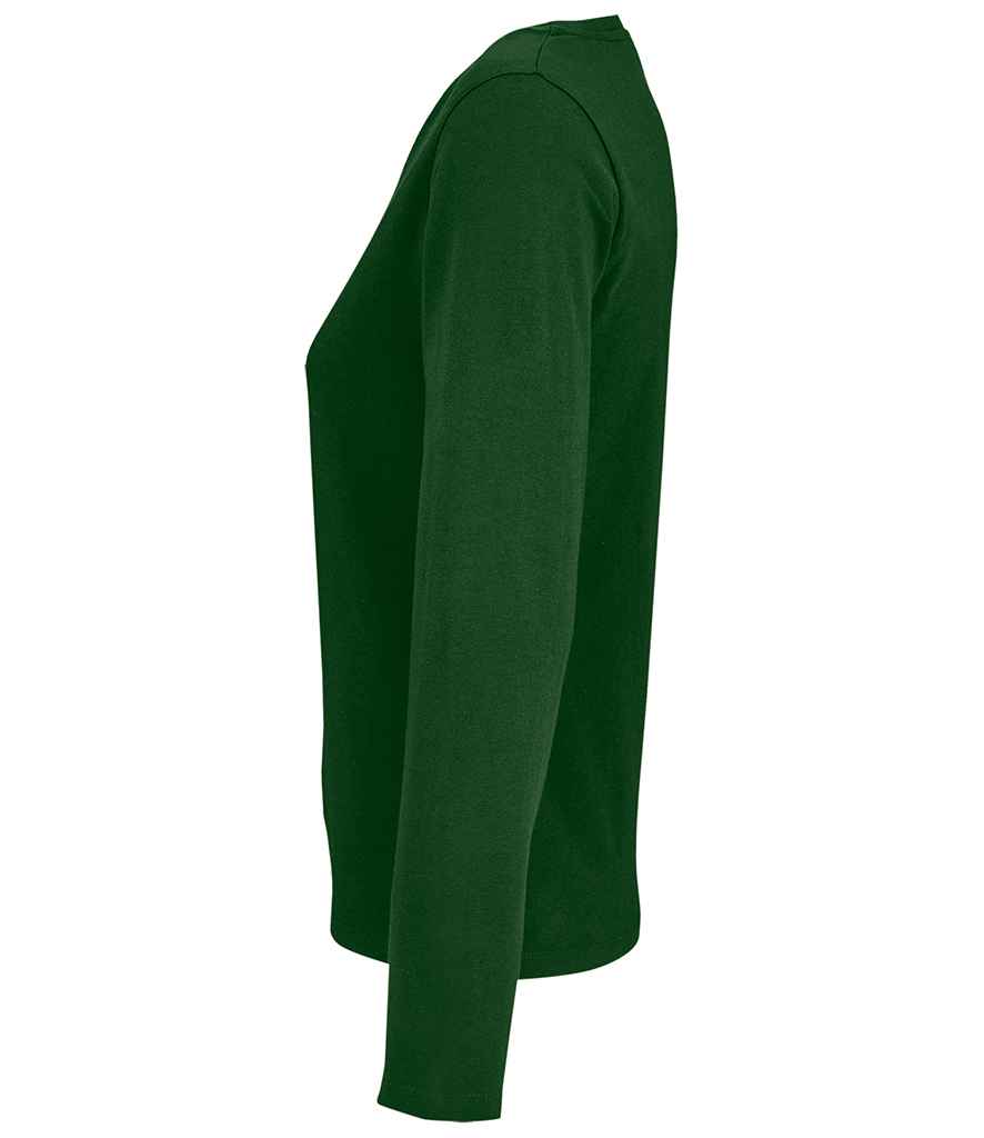 SOL'S Ladies Imperial Long Sleeve T-Shirt - Bottle Green