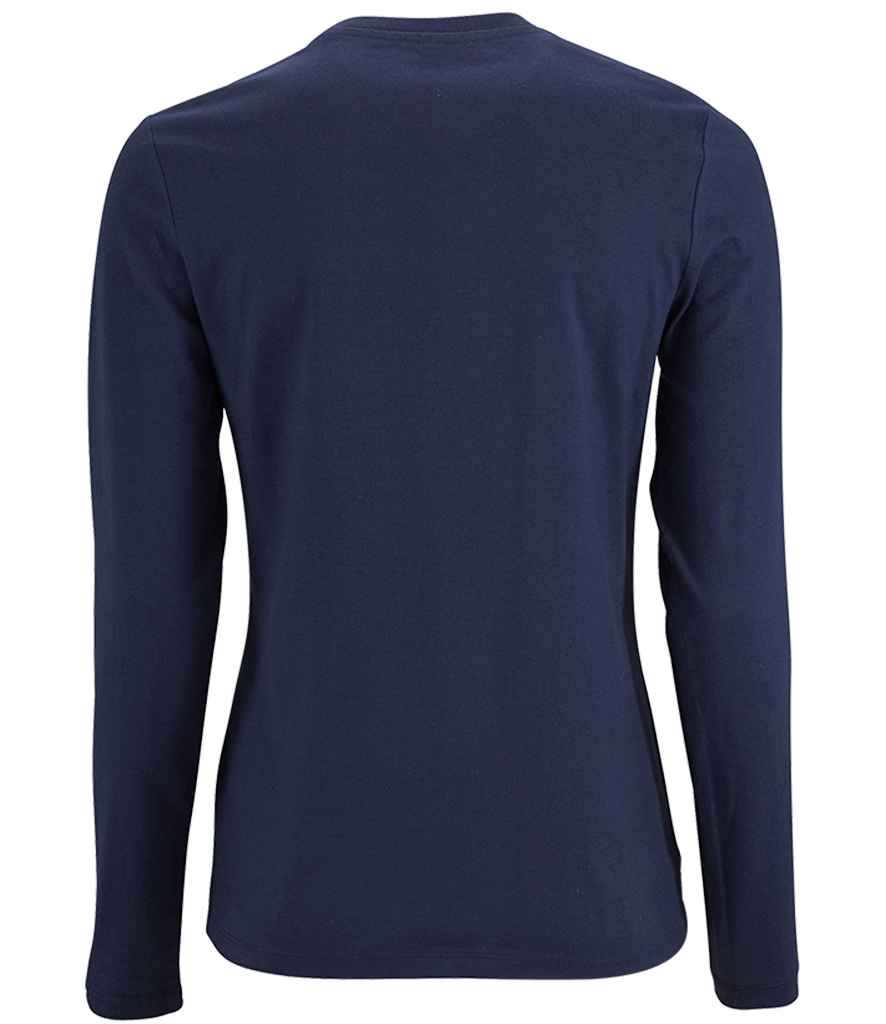 SOL'S Ladies Imperial Long Sleeve T-Shirt - French Navy