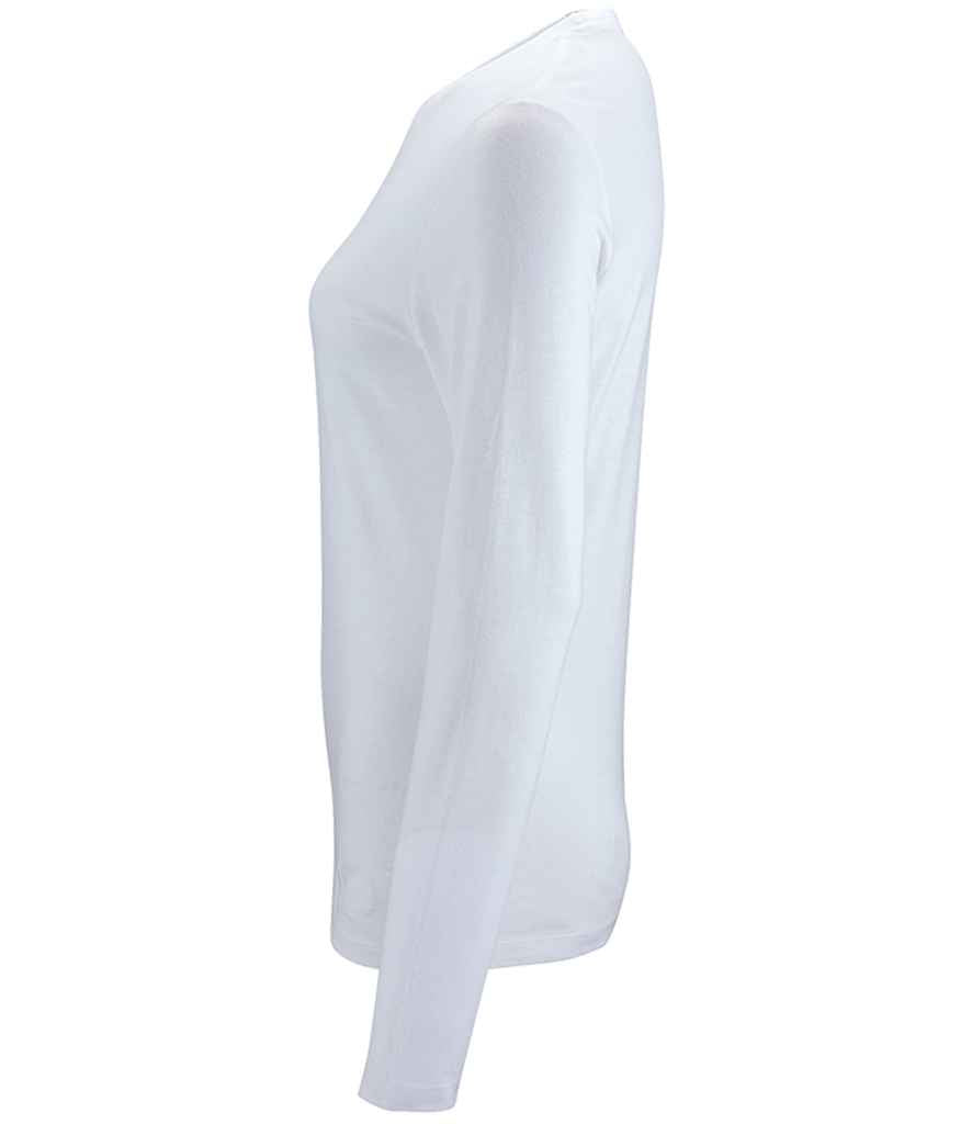 SOL'S Ladies Imperial Long Sleeve T-Shirt - White