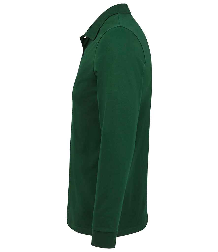 SOL'S Perfect Long Sleeve Piqué Polo Shirt - Bottle Green