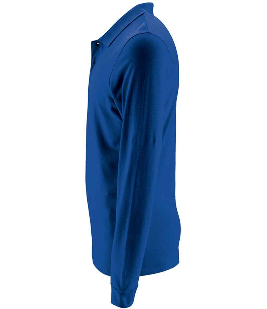 SOL'S Perfect Long Sleeve Piqué Polo Shirt - Royal Blue
