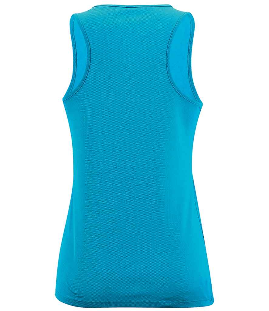 SOL'S Ladies Sporty Performance Tank Top - Aqua
