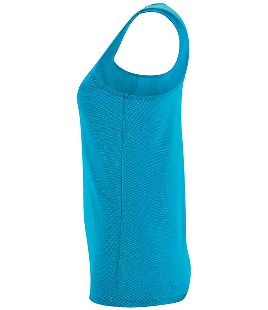 SOL'S Ladies Sporty Performance Tank Top - Aqua