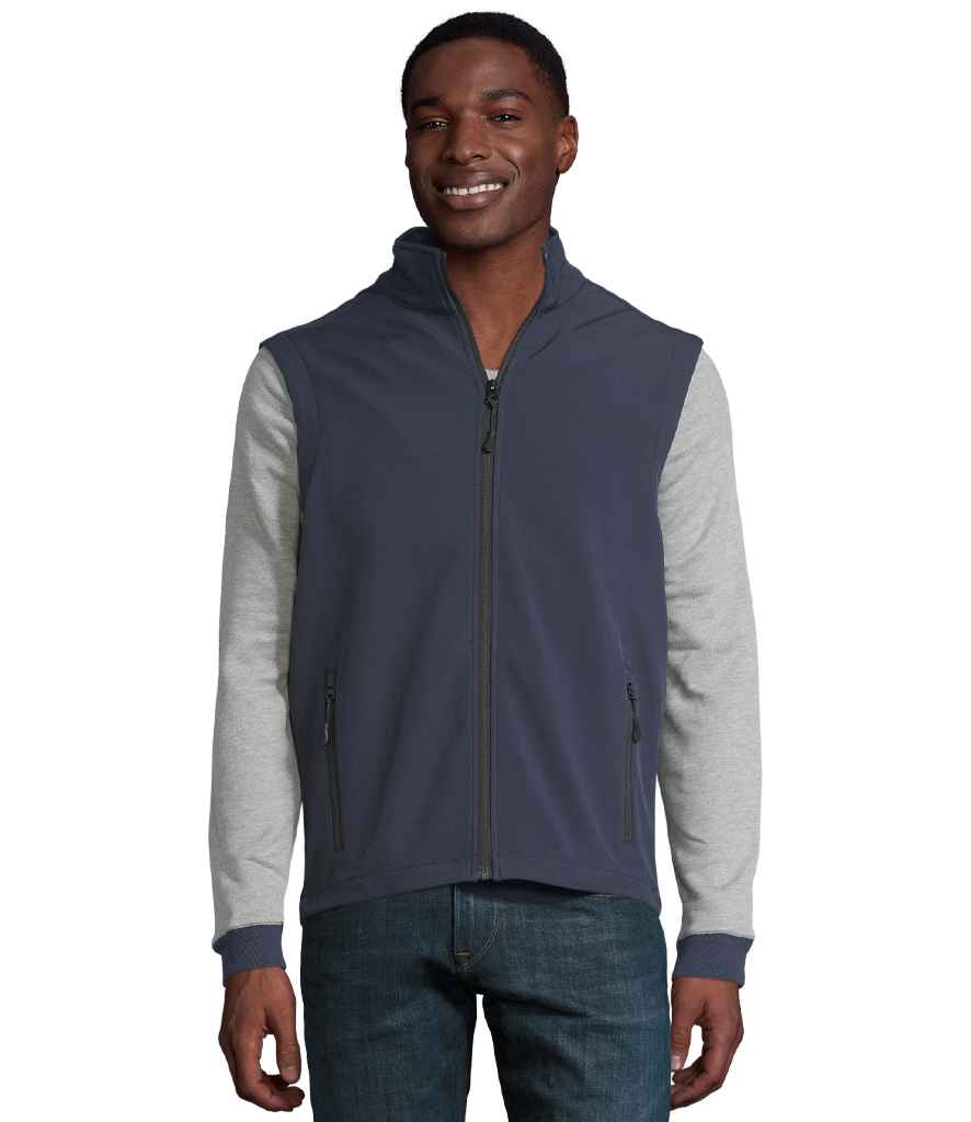 SOL'S Race Soft Shell Bodywarmer - French Navy