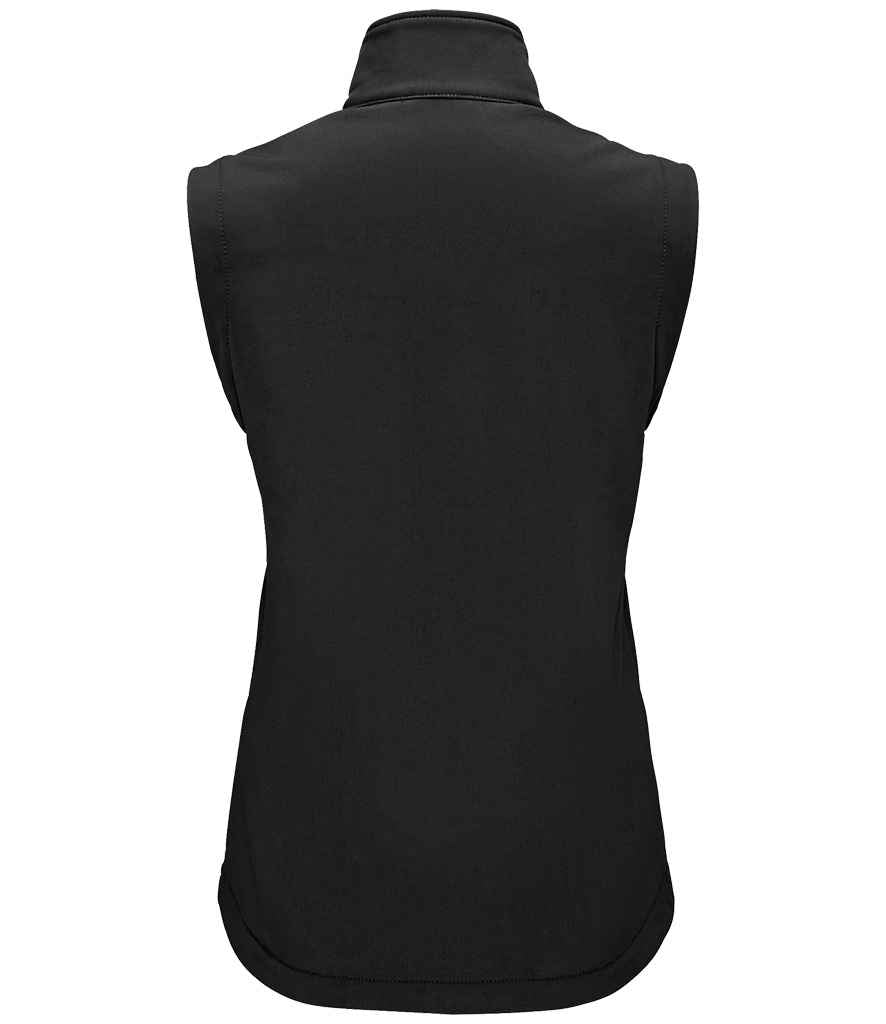 SOL'S Ladies Race Soft Shell Bodywarmer - Black