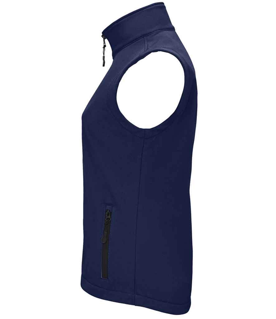SOL'S Ladies Race Soft Shell Bodywarmer - French Navy