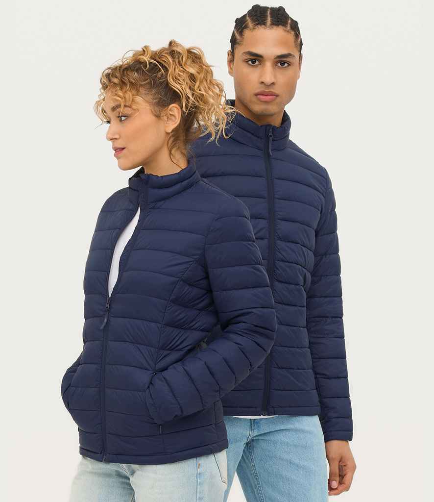 SOL'S Wilson Lightweight Padded Jacket - French Navy