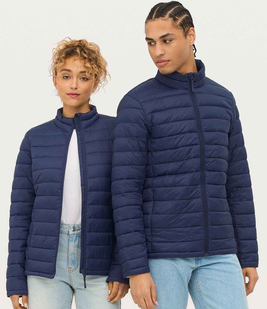 SOL'S Ladies Wilson Lightweight Padded Jacket - French Navy