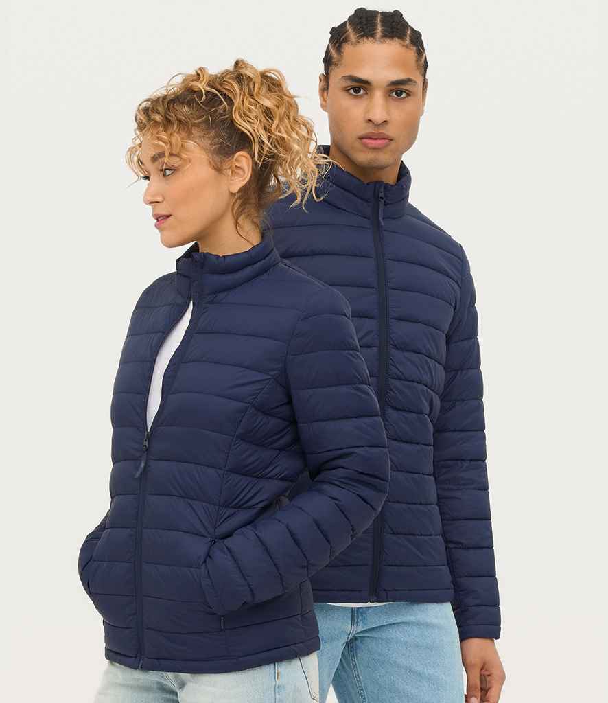 SOL'S Ladies Wilson Lightweight Padded Jacket - French Navy