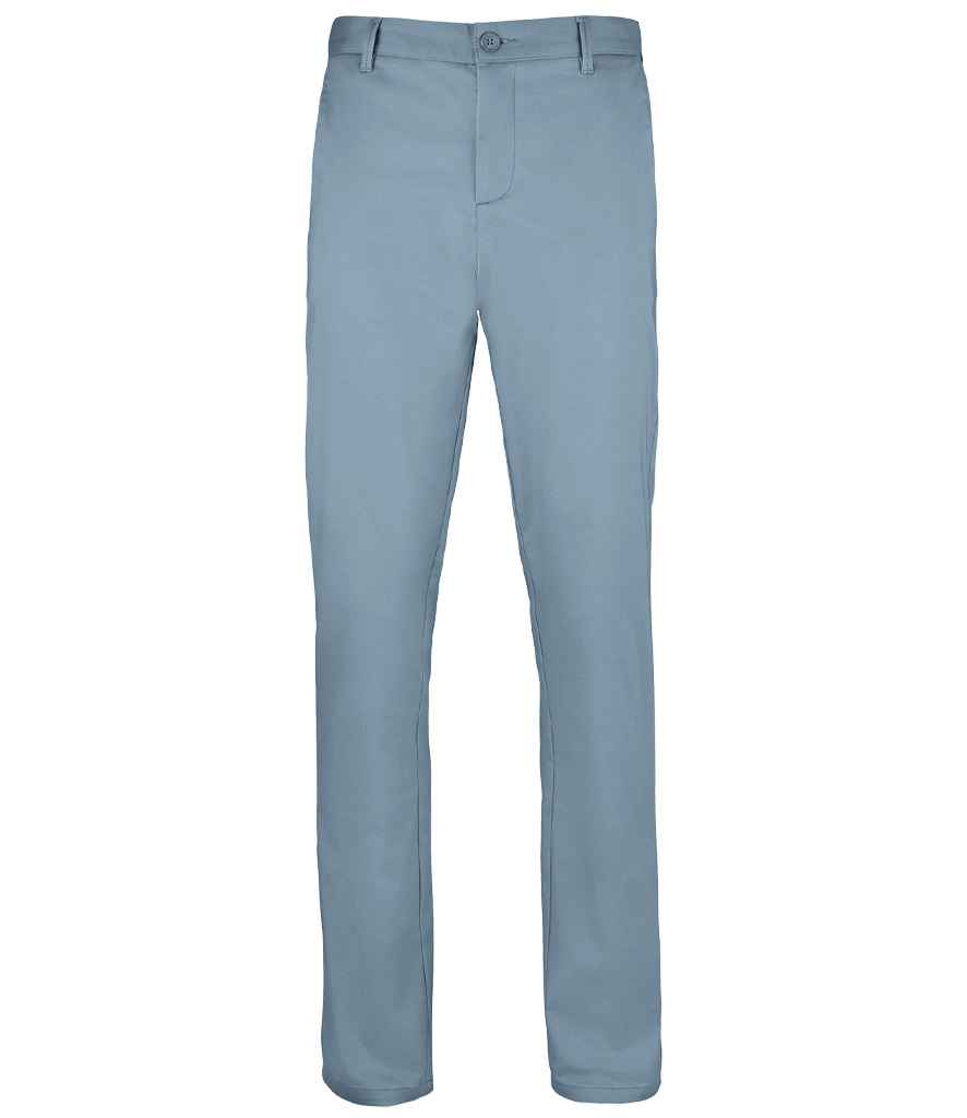 SOL'S Jared Stretch Trousers - Creamy Dark Blue