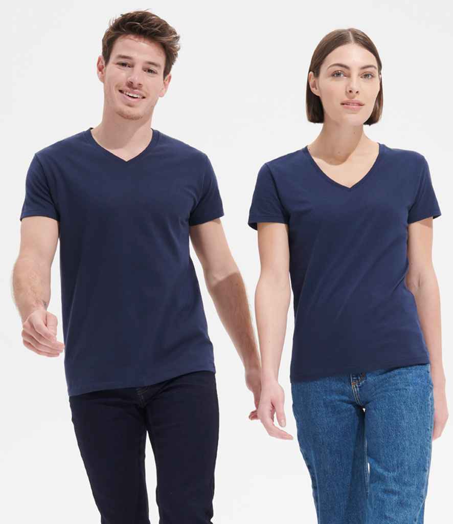 SOL'S Imperial V Neck T-Shirt - French Navy