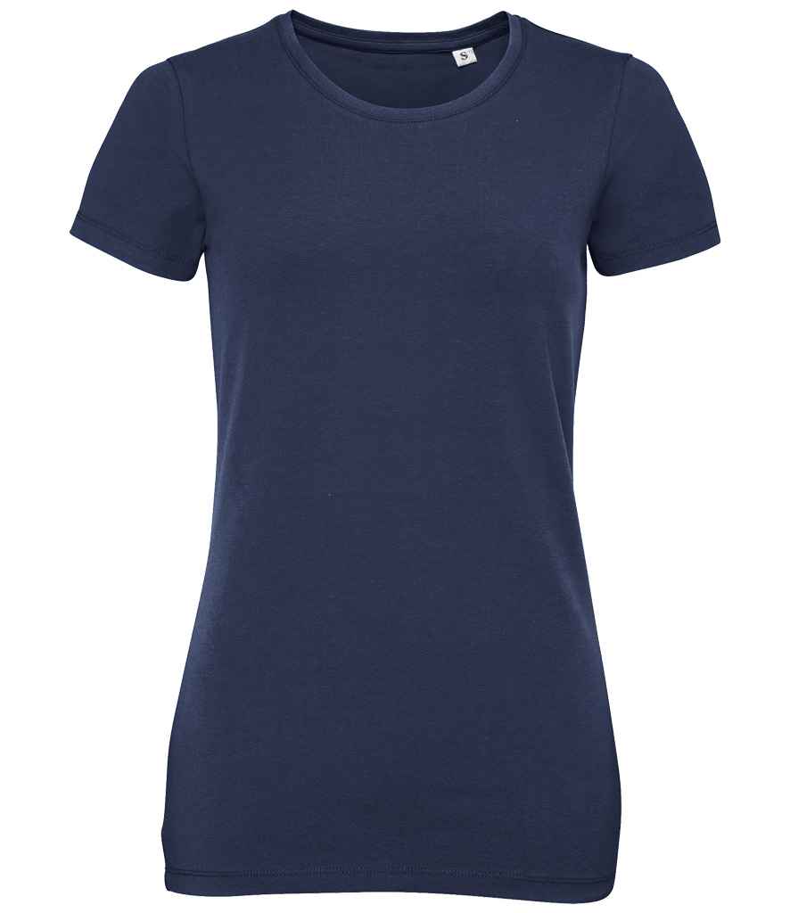 SOL'S Ladies Millenium Stretch T-Shirt - French Navy