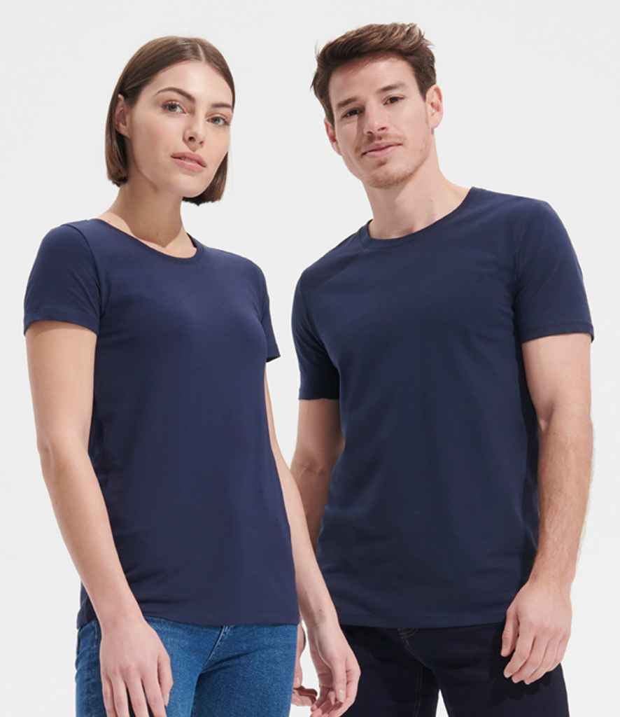 SOL'S Ladies Millenium Stretch T-Shirt - French Navy