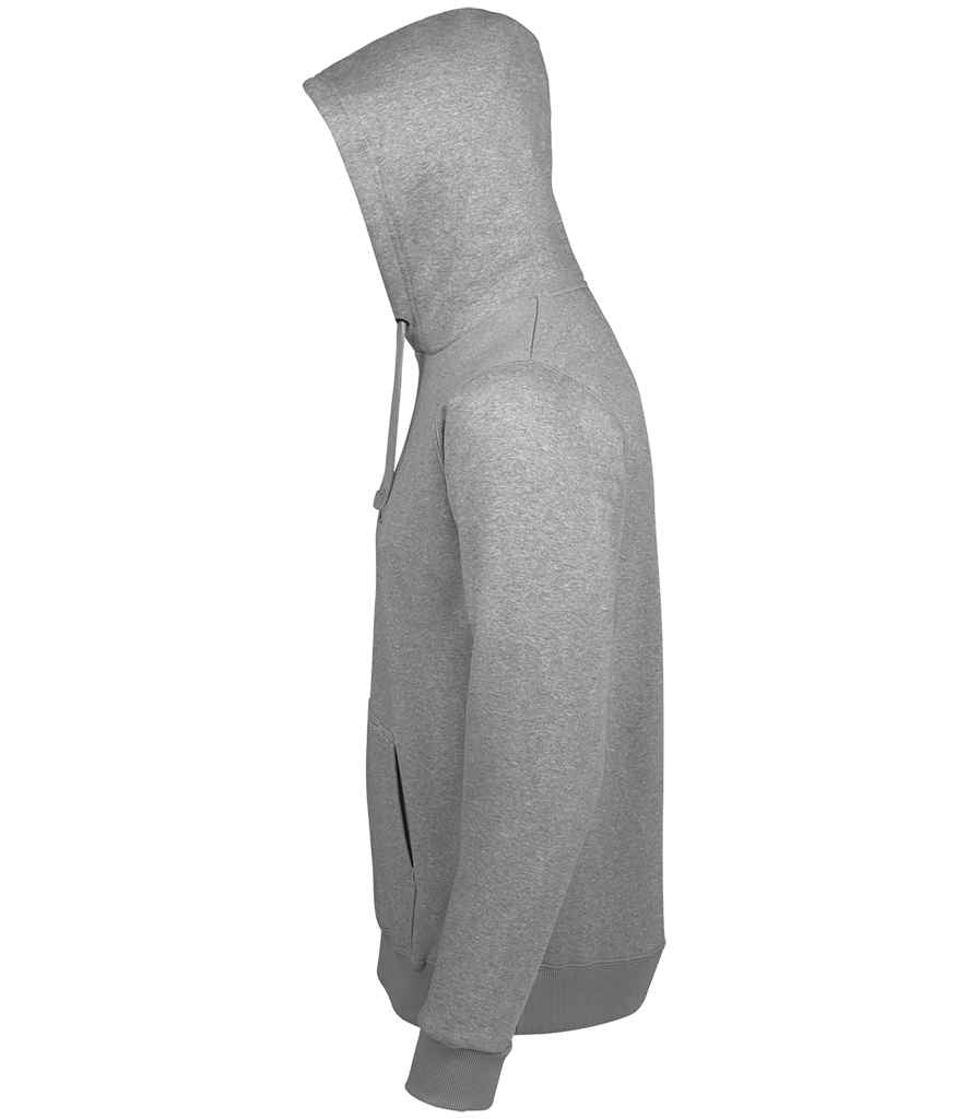 SOL'S Unisex Spencer Hooded Sweatshirt - Grey Marl