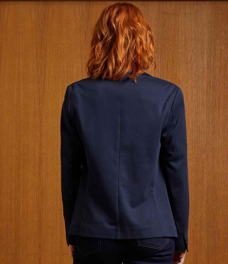 NEOBLU Ladies Marcel Piqué Blazer - Night Blue