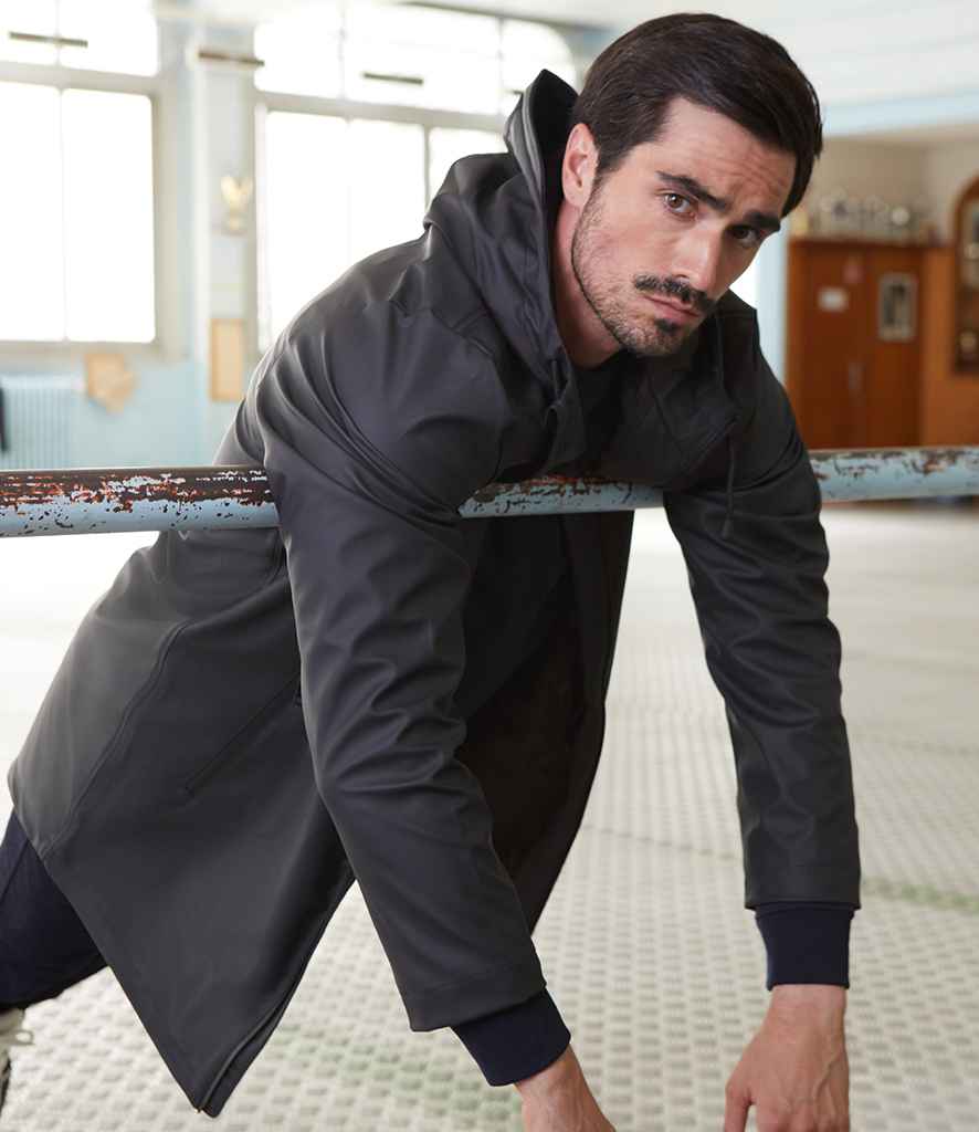 NEOBLU Antoine Wax Parka Jacket - Deep Black