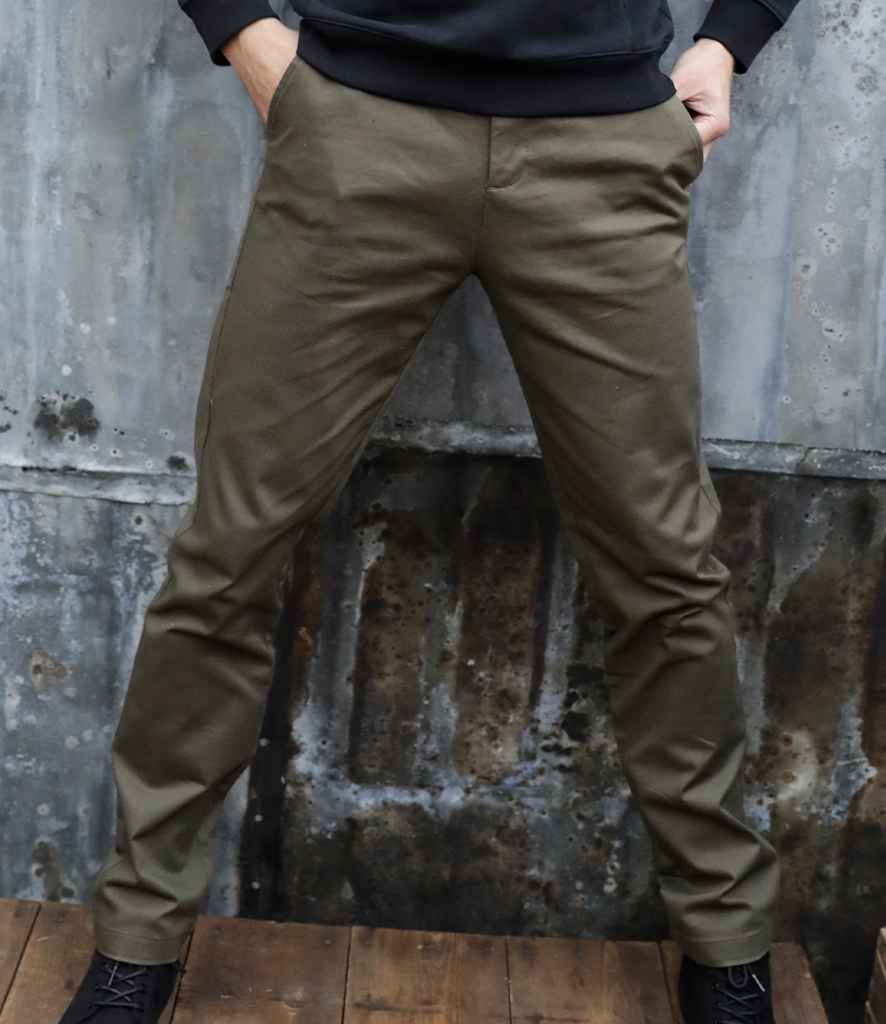 NEOBLU Gustave Chino Trousers - Deep Khaki