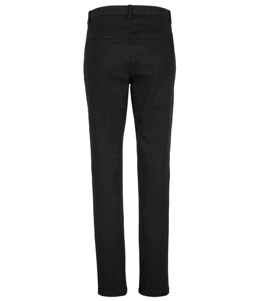 NEOBLU Ladies Gustave Chino Trousers - Deep Black