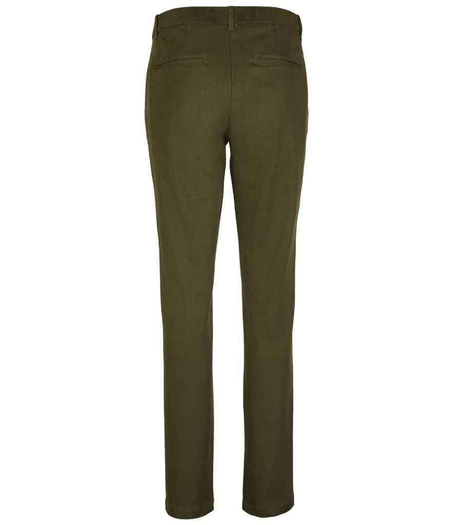 NEOBLU Ladies Gustave Chino Trousers - Deep Khaki