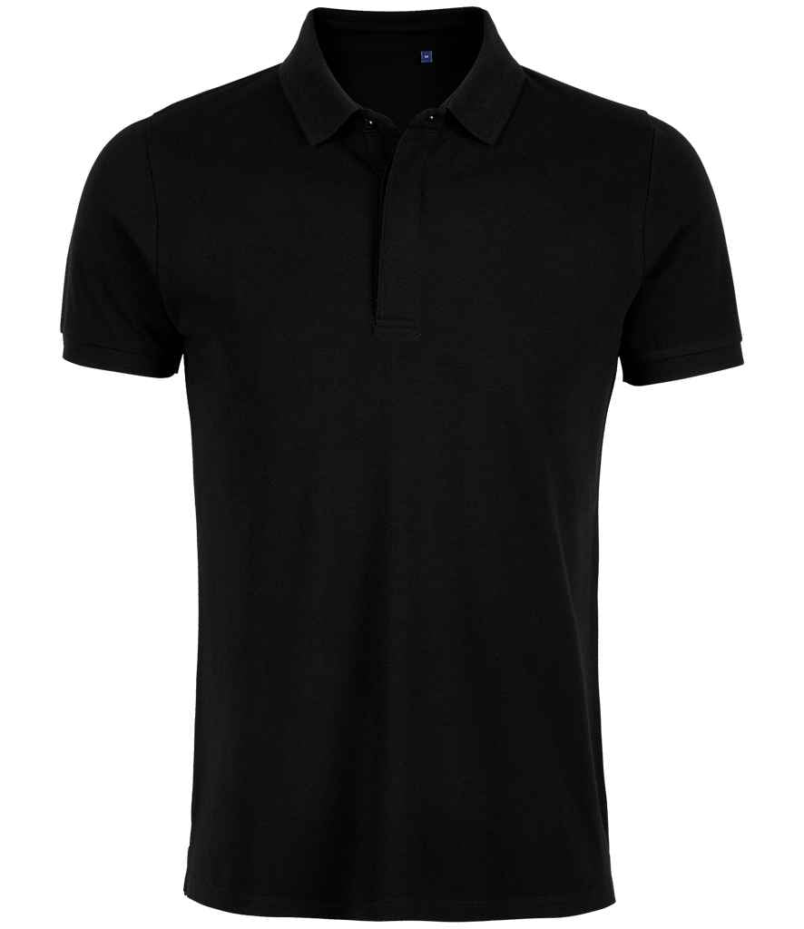 NEOBLU Owen Piqué Polo Shirt - Deep Black