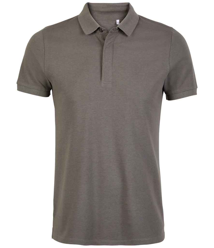 NEOBLU Owen Piqué Polo Shirt - Soft Grey