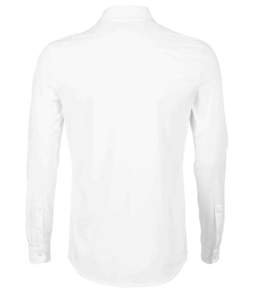 NEOBLU Balthazar Jersey Long Sleeve Shirt - Optic White