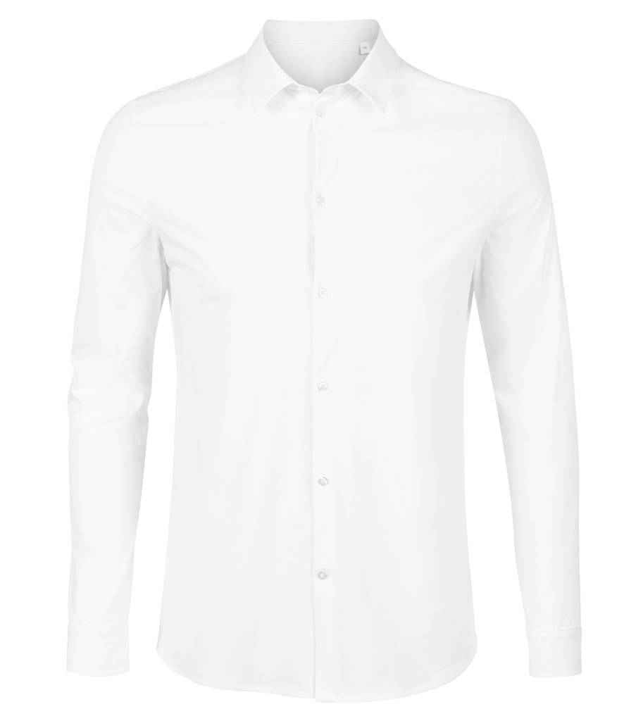 NEOBLU Balthazar Jersey Long Sleeve Shirt - Optic White