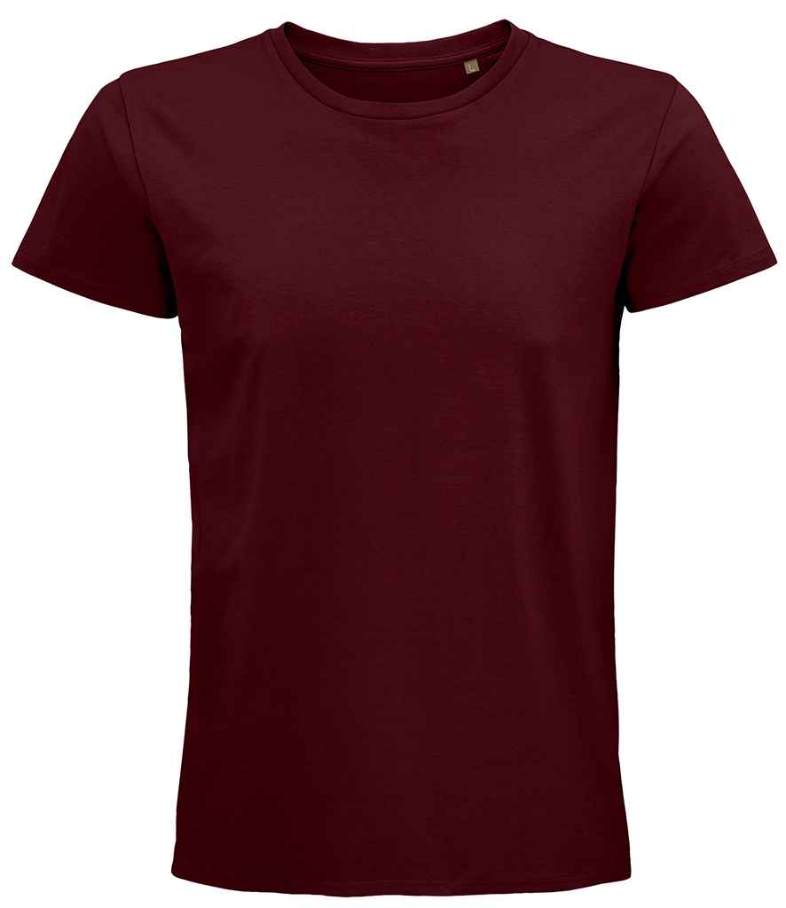 SOL'S Pioneer Organic T-Shirt - Burgundy