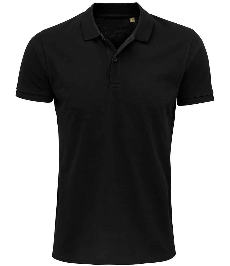SOL'S Planet Organic Piqué Polo Shirt - Black