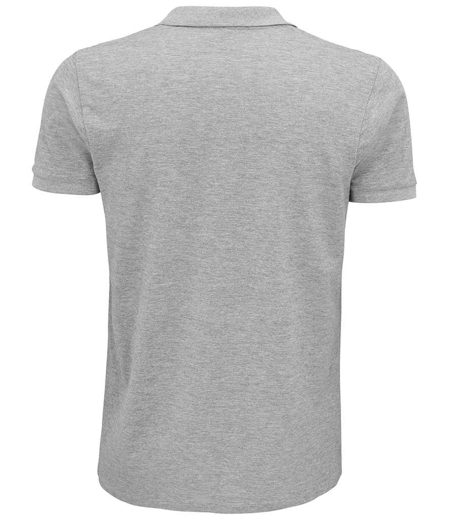 SOL'S Planet Organic Piqué Polo Shirt - Grey Marl