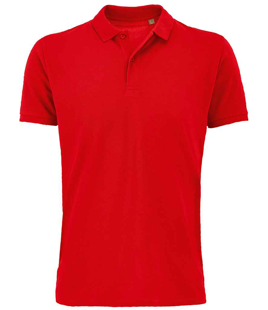 SOL'S Planet Organic Piqué Polo Shirt - Red