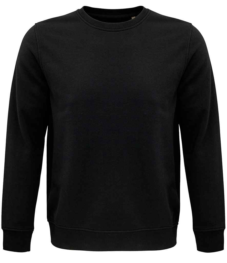 SOL'S Unisex Comet Organic Sweatshirt - Black