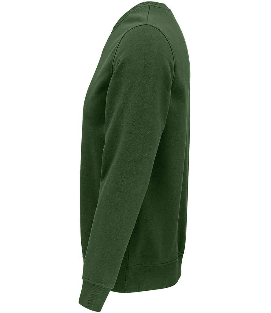 SOL'S Unisex Comet Organic Sweatshirt - Bottle Green