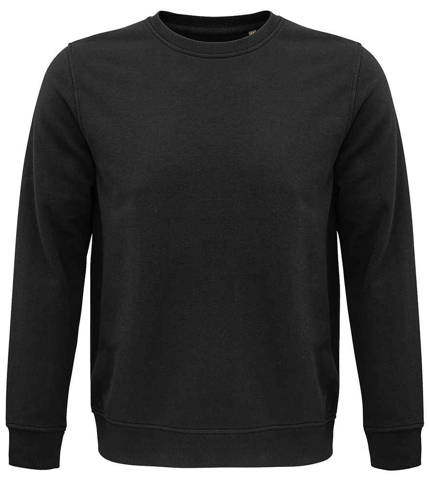 SOL'S Unisex Comet Organic Sweatshirt - Deep Charcoal