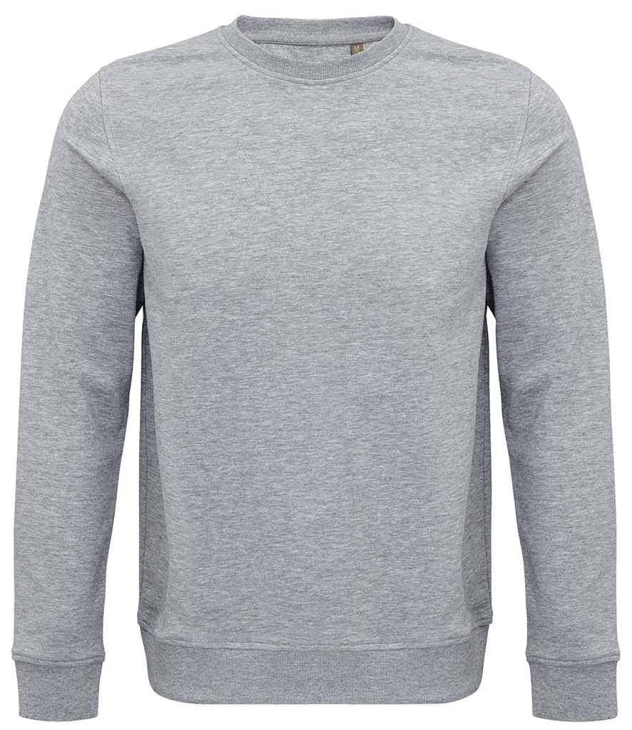 SOL'S Unisex Comet Organic Sweatshirt - Grey Marl