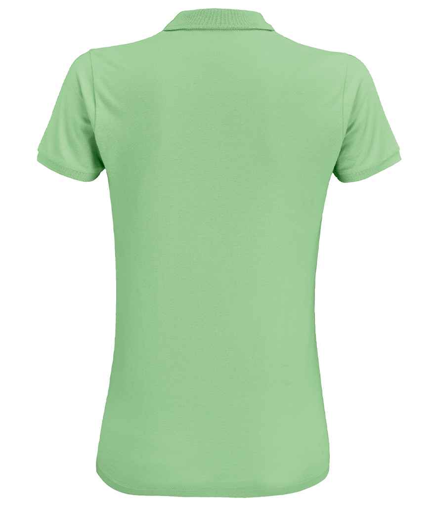 SOL'S Ladies Planet Organic Piqué Polo Shirt - Frozen Green