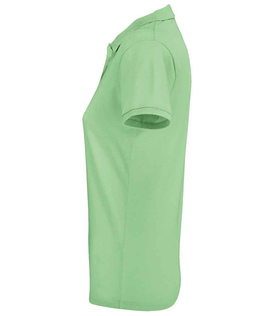 SOL'S Ladies Planet Organic Piqué Polo Shirt - Frozen Green