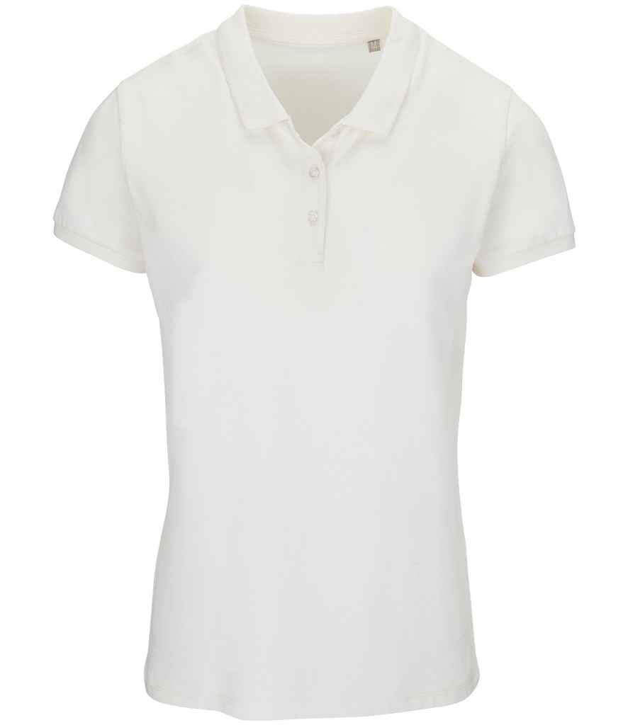 SOL'S Ladies Planet Organic Piqué Polo Shirt - Off White