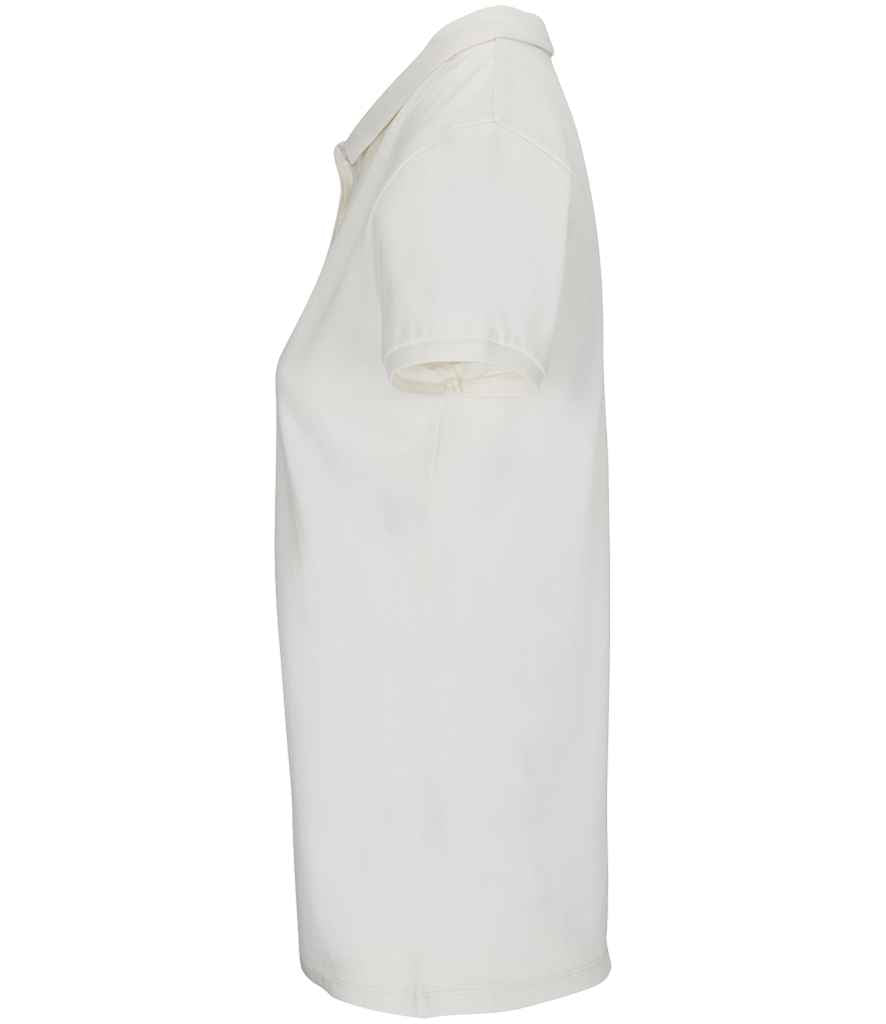 SOL'S Ladies Planet Organic Piqué Polo Shirt - Off White